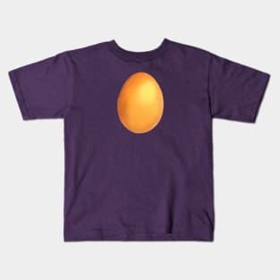 Single brown chicken egg. Kids T-Shirt